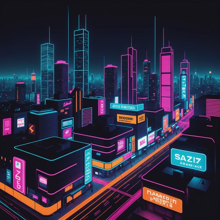 Capturing the vibrant energy and neon glow of the 80s, this song uses synthesized melodies and punchy beats to transport listeners back in time. It's a soundtrack for those who long for the days of vibrant color and endless possibilities. The slick, driving rhythms underpin a melody that is at once infectious and uplifting, perfect for a night drive through neon lit streets or a high energy workout session.