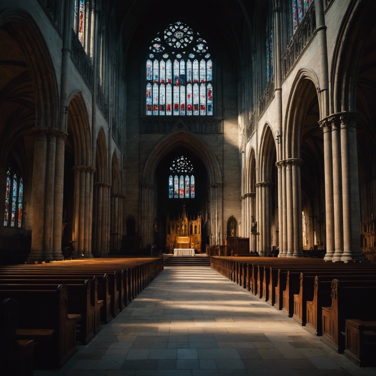 In an exploration of soothing yet hauntingly beautiful realms, this track emerges as a gentle force that intertwolds the feeling of tranquility with gothic aesthetics. Through a single harp's resonant strings, the piece weaves an ethereal soundscape, blending elements of darkness and light in equal measure. The track serves as a reflective journey into forgotten corridors draped in velvet shadows, where each note resonates like a whisper from the past, offering a unique contrast between serenity and the quintessential gloom of gothic culture.