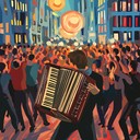 upbeat chalga instrumental featuring lively accordion and dance rhythms