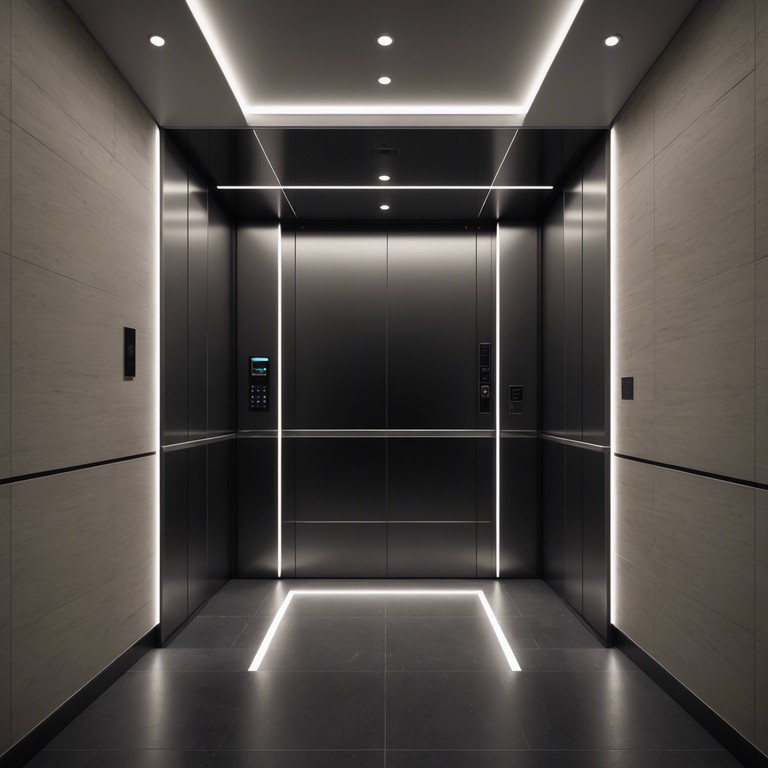 Imagine an elevator ride where instead of the usual background muzak, you're treated to a groovy, bass driven track that makes the journey feel like a dance party. The music combines smooth electric bass lines with light rhythmic touches to keep it engaging without overwhelming. It’s perfect for modern elevators in stylish, upbeat environments.