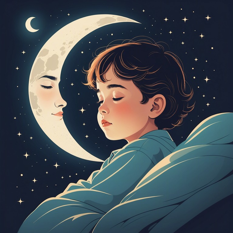 A soft and tender musical piece designed to calm and soothe young listeners as they prepare for bedtime. Delicate sounds evoke a sense of peace and tranquility, perfect for night routines.