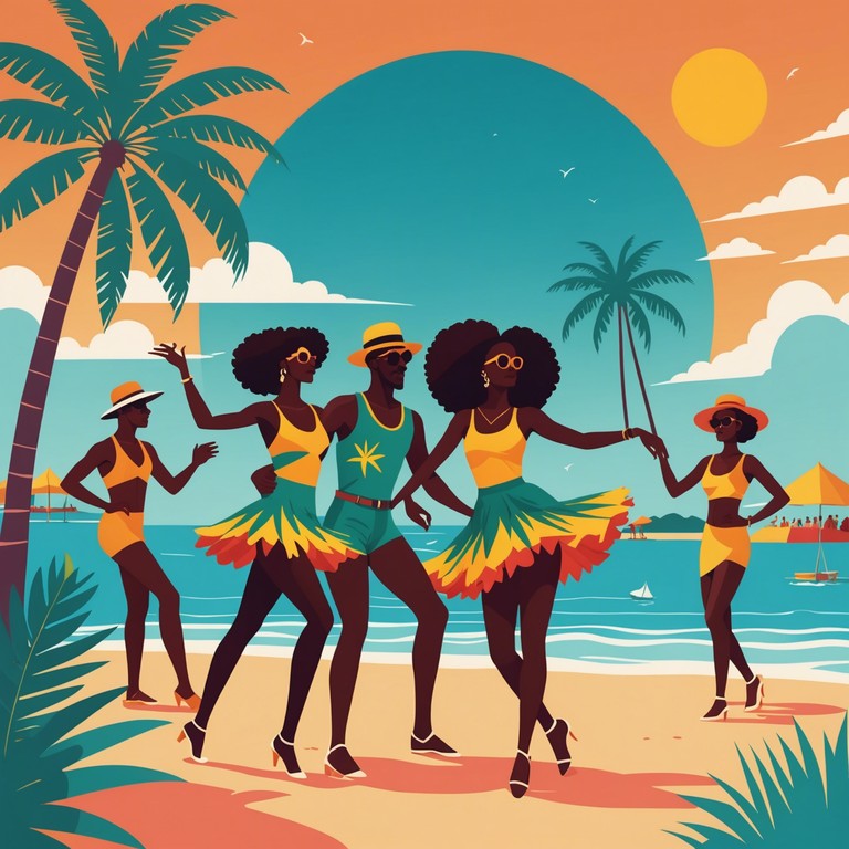 Imagine a track that transports you directly to a vibrant beach party, where the steel drums play a captivating melody that seems to dance with the ocean's waves.