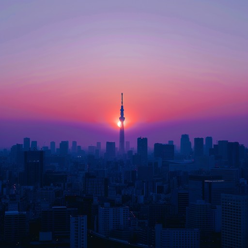 Capturing the essence of a bustling tokyo morning, this instrumental track should blend traditional japanese instruments with modern synth melodies to depict the city's blend of old and new.