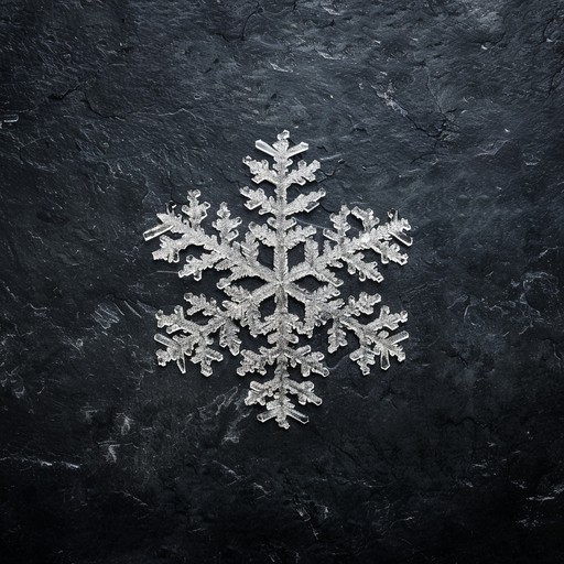 A gentle, peaceful instrumental piece that evokes the serene beauty of snowflakes drifting down from the heavens on a quiet winter day. The music captures the ethereal, almost magical quality of the flakes as they dance and swirl through the crisp, cold air before settling softly on the ground, creating a pristine blanket of white.