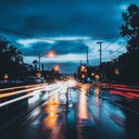 driving through nocturnal city beats with intense rhythms