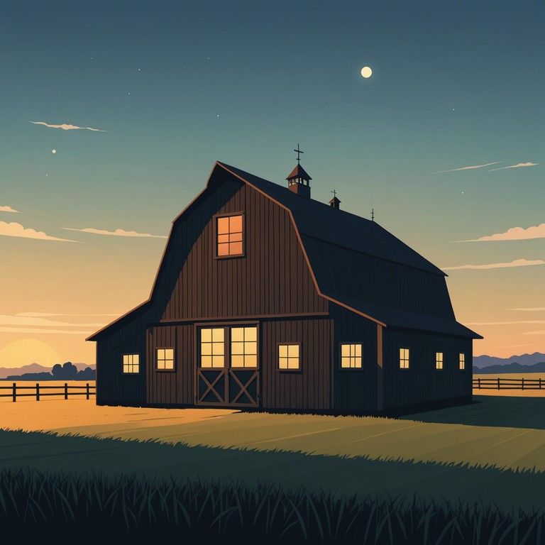 This instrumental piece embodies a curious blend of twangy country rhythms with eerily inviting tones to evoke a sense of mystery. Guitars harmonizing with sparse accompaniments create a sense of isolation and secrecy, unfolding like a foggy narrative in a hidden countryside, tailored for listeners who enjoy atmospheric music that tells a story.