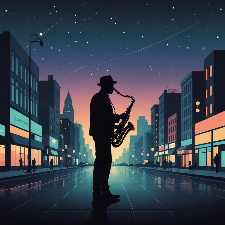 This track encapsulates the essence of a high speed chase through a fusion of electrifying jazz rhythms and intense beats, evoking a sense of urgency and excitement. The sophisticated interplay of instruments creates a dynamic musical experience that's both exhilarating and intellectually stimulating.