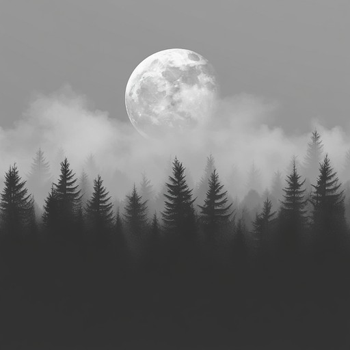 Composed to evoke the sensation of wandering through a misty, haunted forest at midnight, this track blends eerie melodies that creep under the skin, underscored by the distant echo of footsteps and the soft rush of the wind among decaying leaves. A chilling sensation of the supernatural lingers throughout the piece, perfect for setting a ghostly scene.