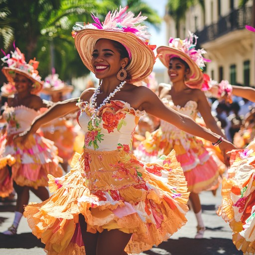 Immerse yourself in the lively, infectious energy of havana's streets with this vibrant afro cuban instrumental. Perfect for buzzing summer celebrations, this song blends potent bongos and congas with energetic brass lines, rich double bass, and bright piano melodies. Dancehall flavors meet afro cuban roots, ensuring every listener feels the rhythm in their soul.