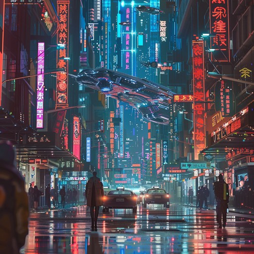 Explore a soundscape where the pulsating beats of grime meet futuristic elements, creating an urban vibe that's as vibrant as the neon streets it represents.