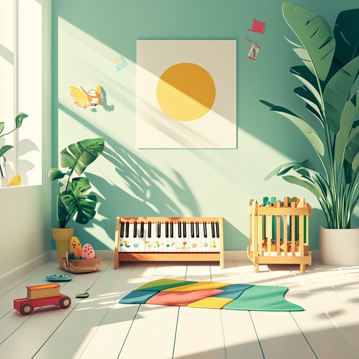 A soundtrack to help children wake up with positivity and bounding energy, featuring a dominant xylophone that complements playful morning activities.