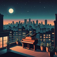 cool rhythms in urban night settings