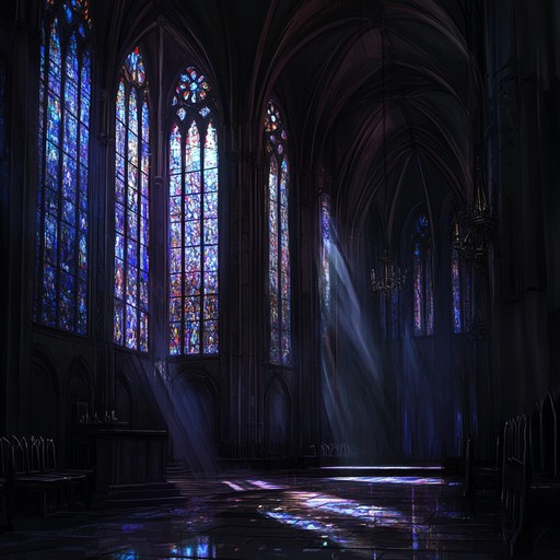 Delve into the sinister secrets of a gothic cathedral, where haunting ambiance meets sudden chaotic disruptions. The interplay between eerie serenity and intense unrest captivates the listeners, drawing them into a world of dark shadows and unsettling echoes.