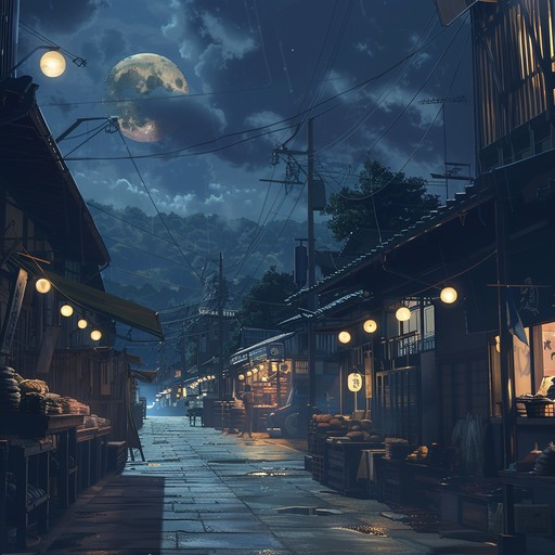 Gentle clarinet tunes blend with accordion creating serene market stroll vibes