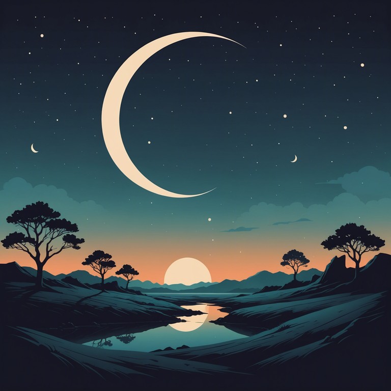 This alternative version delves deeper into the eerie aspects of a moonlit night, using a mix of deep bass lines and sharp, haunting synth melodies to create a sense of imminent danger and thrilling uncertainty. As listeners, we're not just observers but participants in an unfolding mystery, surrounded by sounds that palpitate with the intensity of a shadowy world.