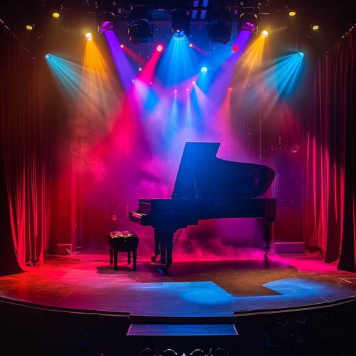 An energetic instrumental cabaret piece with spirited piano melodies and lively brass sections. Perfect for transporting listeners to a vibrant 1920s cabaret club, filled with excitement and charm.