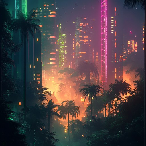 A riveting blend of cyberpunk atmosphere and exotic wildlife, featuring pulsating beats interwoven with mysterious, jungle inspired synth layers. Perfect for late night journeys through neon lit landscapes.