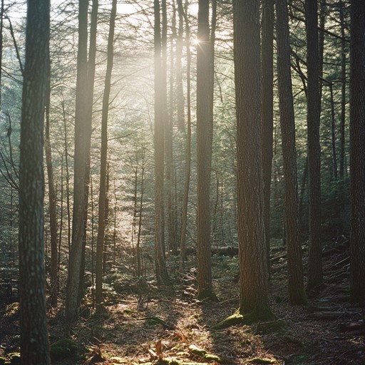 In a serene sonic journey, this piece captures the essence of a soothing afternoon in a verdant forest, where the gentle strumming of a harp intertwines with the whispering wind through ancient trees. The soundscapes evoke a peaceful harmony with nature, encouraging a state of deep relaxation and contemplation.