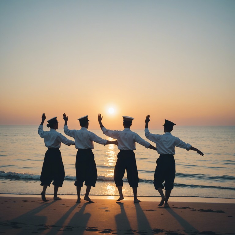 An instrumental celebration with dynamic balalaika play, echoing the triumphant spirit of russia's naval force. It's a perfect representation of victory and unity aboard a battleship, with rhythms that mimic the waves of the sea.