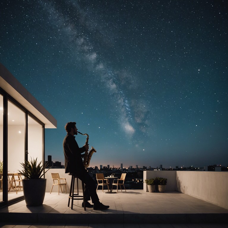 Capturing the essence of love through gentle jazz house rhythms and romantic saxophone melodies, this track sets the atmosphere for a magical night under the stars.