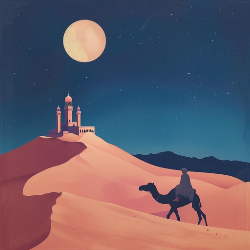 A captivating instrumental piece that transports the listener to the heart of the arabian desert. The mesmerizing melodies intertwine with the rhythmic percussion, creating an atmospheric and exotic soundscape. The enchanting composition evokes images of caravans traversing vast sand dunes, while the haunting notes of the oud and the hypnotic rhythms of the darbuka paint a vivid picture of the mysterious and alluring arabian nights.