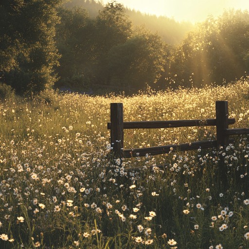 A charming, tender polka that combines a soothing accordion melody with delicate string accompaniments, evoking the idyllic and heartfelt atmosphere of a sunlit meadow. The composition flows with a gentle rhythm and tender harmonies, perfect for conveying warmth and affection.