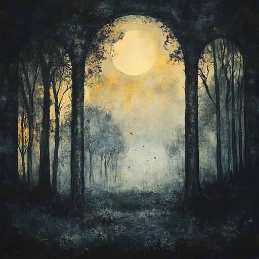 This instrumental composition blends haunting dulcimer melodies with ambient textures to create a peaceful yet enigmatic soundscape, guiding the listener through the tranquility and mystery of twilight in ancient forests.