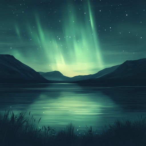 Soothing melodies and a touch of melancholy surround a finnish summer night. The song reflects on fleeting moments of beauty and the sorrow that comes with farewells, set against the backdrop of mesmerizing northern lights.