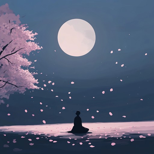 A melancholic instrumental piece that captures the depth of unspoken emotions, weaving through the soul's dark corridors with haunting melodies reminiscent of anime soundtracks