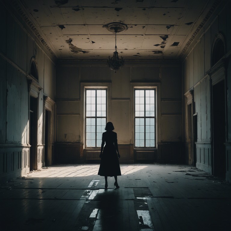 A musical journey set in an abandoned ballroom, where the ghostly whispers of dancers past combine with a melancholic tango tune. The eerie accordion leads this dance of shadows, making it perfect for a suspenseful soundtrack or a thematic performance.