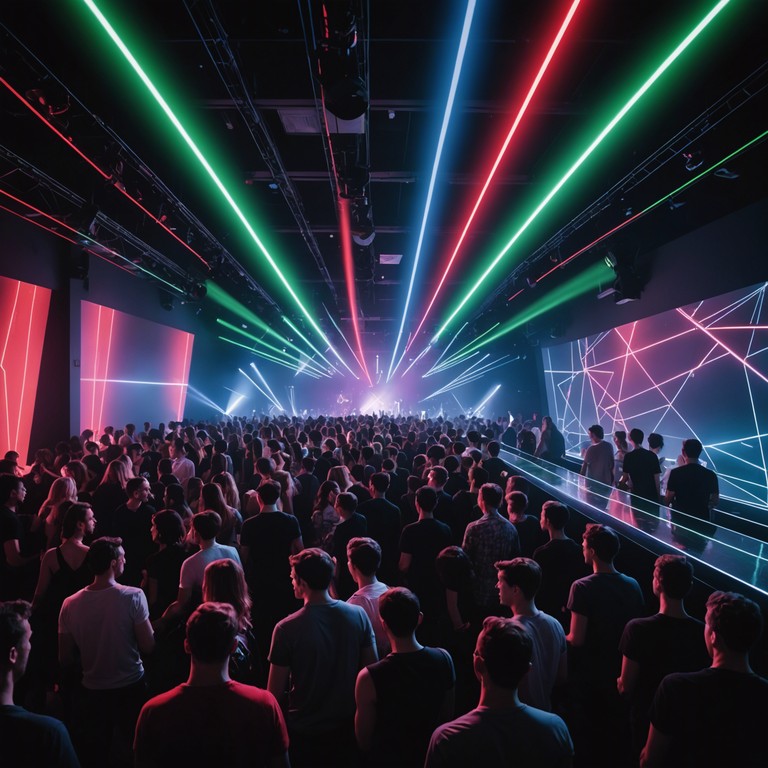 Immerse in a vibrant soundscape where dubstep meets melodious craftsmanship, featuring distinct heavy bass drops paired with rhythmic synth patterns creating a lively dance atmosphere. The energy ebbs and flows like the pulse of a neon lit city at night, making it impossible not to move with the beat.