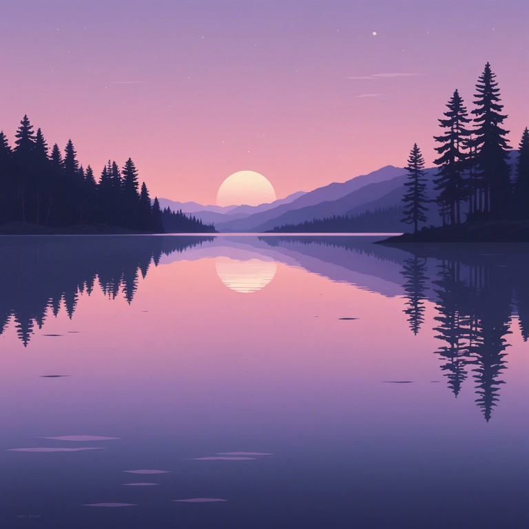 Blending the serenity of twilight with subtle danceable rhythms, this piece evokes the gentleness of an evening breeze using soft synths, creating a backdrop for peaceful evenings or quiet night drives.