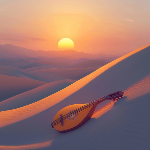 This instrumental track is an enchanting journey through the middle eastern desert, capturing the essence of mystery and timeless stories. With the oud as the central instrument, the music weaves through ancient melodies and rhythms, creating a captivating aura of intrigue and beauty.