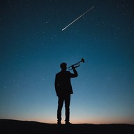 a lone trumpet evokes deep national pride