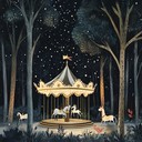 an instrumental opera piece depicting a carousel's nocturnal misadventures