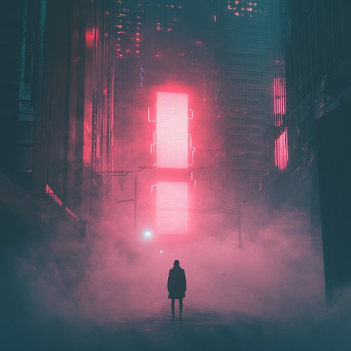 An atmospheric new wave instrumental that blends haunting synth melodies with driving beats, creating a soundscape that evokes wandering through neon lit, shadowed streets of a city at night. The track captures a mysterious and dreamlike ambience that is both nostalgic and futuristic.