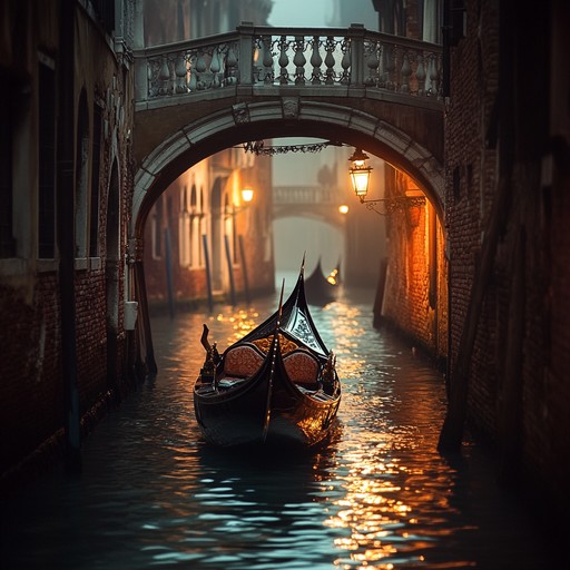 This track captures the essence of a misty evening in venice, where whispers float over the water, merging opera with sounds of a past era. The music carries the soul of italian opera, weaving through emotions like a gondola on the canal, transitioning from powerful vocal surges to tender, whispered confessions, embodying the heart and spirit of venice. Each note promises a journey back to a time of elaborate masks and whispered secrets under the moonlight.