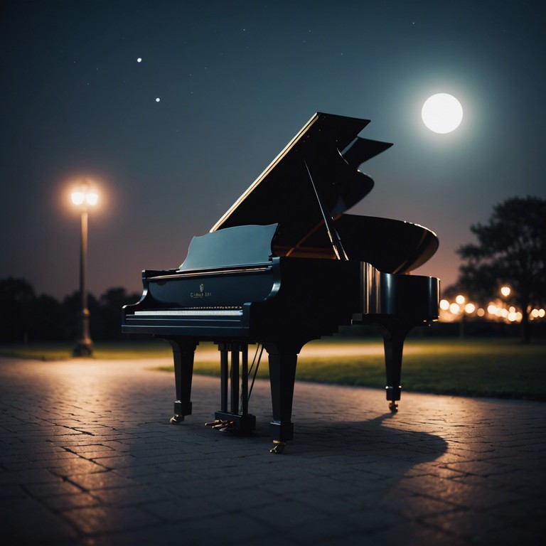 An evocative piano piece crafted to reflect the intimate moments shared beneath the twilight. The melody is designed to enhance the listener's sense of peace and deep emotional connection, mirroring the quiet yet profound experiences of nocturnal love