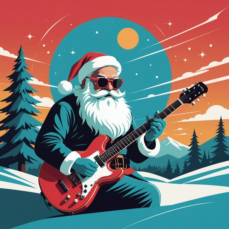 Blending traditional holiday melodies with the aggressive beats and heavy guitar riffs typical of rap metal, this track delivers a unique festive experience where cheer meets edge. The music cleverly combines jingle bells with distorted guitars to create a soundscape that is both celebratory and intense. Perfect for shaking up the holiday season with some adrenaline pumping energy!