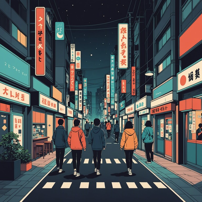 This instrumental track encapsulates the spirit of youthful rebellion and the energetic pulse of modern tokyo streets. Featuring a blend of fast paced electronic beats and traditional japanese instruments, it delivers a unique crossover appeal that challenges the norms of conventional jpop.