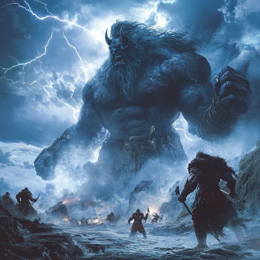 This track features a powerful and elaborate orchestration that mirrors an ancient titan clash, providing a thrilling auditory journey through a mythical battlefield. Dramatic rises and heart stopping drops represent the unpredictable twists of combat