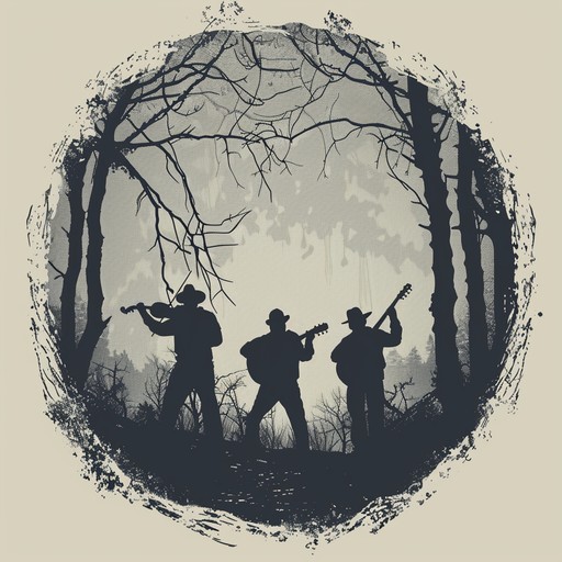 Fast-paced bluegrass instrumental featuring intricate fingerpicking on the banjo and fiddle, with a steady bass line and driving rhythm guitar. Perfect for square dancing or a lively gathering with friends and family in the heart of appalachia.