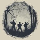 lively and upbeat bluegrass jam