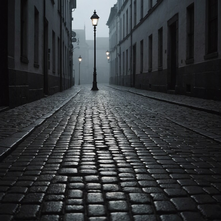 Imagine a slightly foggy night in an old european city where the mellow tones of a saxophone blend with deep house beats, creating an atmosphere of mystery and anticipation. The track is a seamless fusion of jazz's complex harmonies and house's energetic basslines, set against the backdrop of a dimly lit street, evoking the perfect blend of intrigue and exhilaration.