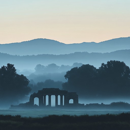 Drawing from the haunting symphony of past civilizations, this composition captures the mystical essence of ancient rituals and forgotten temple atmospheres. With soft ethereal soundscapes and a hint of spiritual resonance, this music conjures visions of mist enveloped ruins and sacred ceremonies led by civilizations lost to time.
