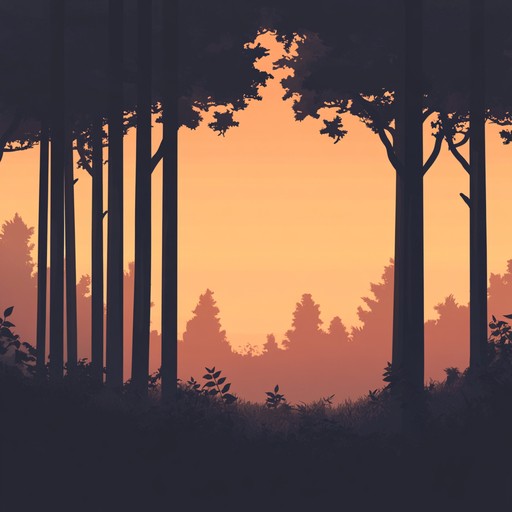 Rediscover the calming, immersive experience of being surrounded by the sounds of nature, focusing on the subtle interplay between melody and the environment as a retreat from daily noise.