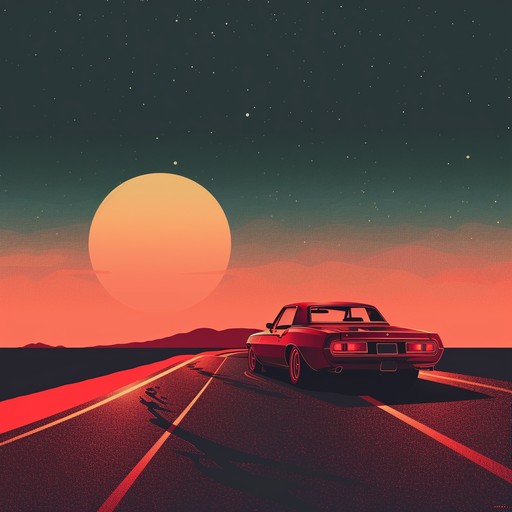 This upbeat and catchy instrumental pop song captures the carefree essence of cruising down the highway on a warm summer evening. With a groovy bassline, shimmering synths, and lively percussion, it creates an atmosphere of joy and nostalgia. The melody is memorable and easy to sing along to, even without lyrics. It's the perfect soundtrack for a spontaneous road trip with friends or a solo drive to clear your mind.