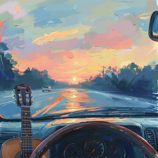 An invigorating instrumental that takes listeners on a sonic journey down a highway at sunrise. The track is characterized by its vibrant guitar solos, driving rhythm section, and a powerful blend of blues and rock elements, creating a motivating and optimistic soundscape.