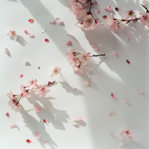 Immerse yourself in the gentle, ethereal world of dreamy jpop, where nostalgic melodies and fairy tale vibes transport you to a realm of blossoming cherry trees. This composition blends soft synthesizer tones with delicate string harmonies, evoking the magic and beauty of a springtime fantasy.