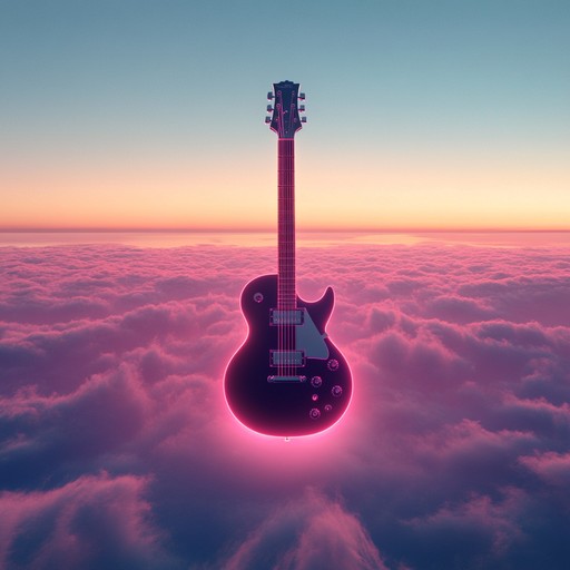 An instrumental piece where gentle electric guitar harmonies intertwine with ambient soundscapes, creating an ethereal soft rock experience that evokes feelings of peace and introspection as if drifting through clouds